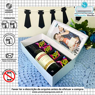 Arquivo de Corte Caixa Cerveja dia dos pais (Leia a Descrição)