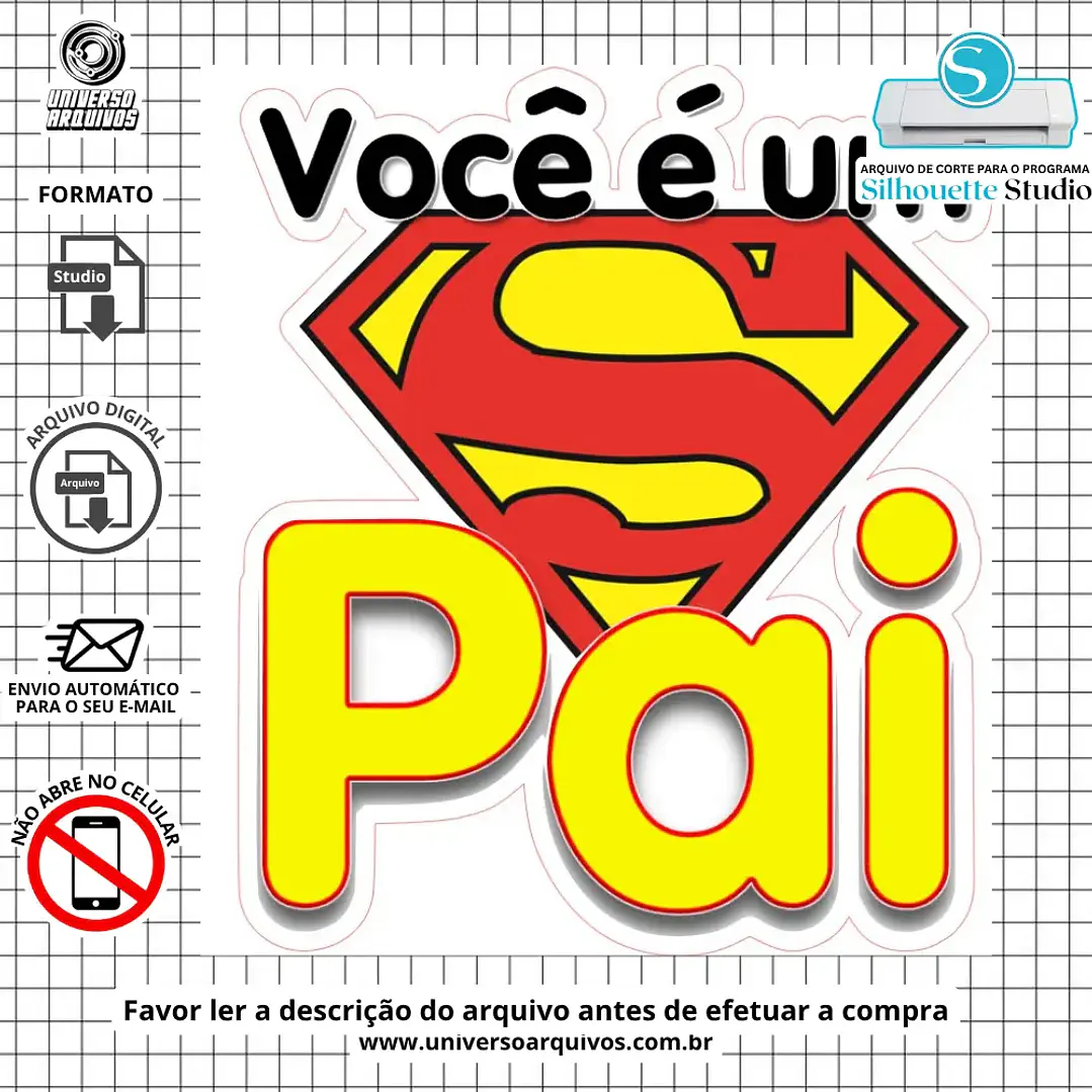Arquivo de Corte Topo de Bolo Dia dos  (Leia a Descrição) 1