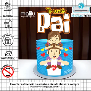 Arquivo de Corte Topo Dia do Pais (Leia a Descrição)