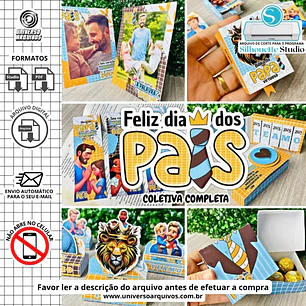 Arquivo de Corte Kit dia dos pais (Leia a Descrição)