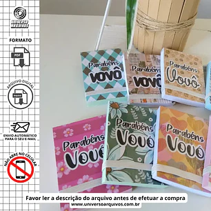 Arquivo Digital Caixa Explosão dia dos Avós (Leia a Descrição)