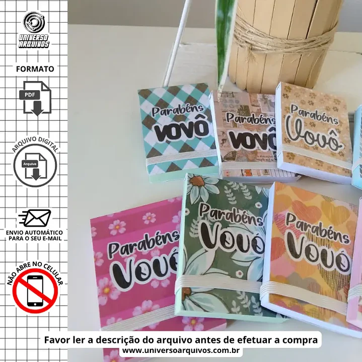 Arquivo Digital Caixa Explosão dia dos Avós (Leia a Descrição) 1