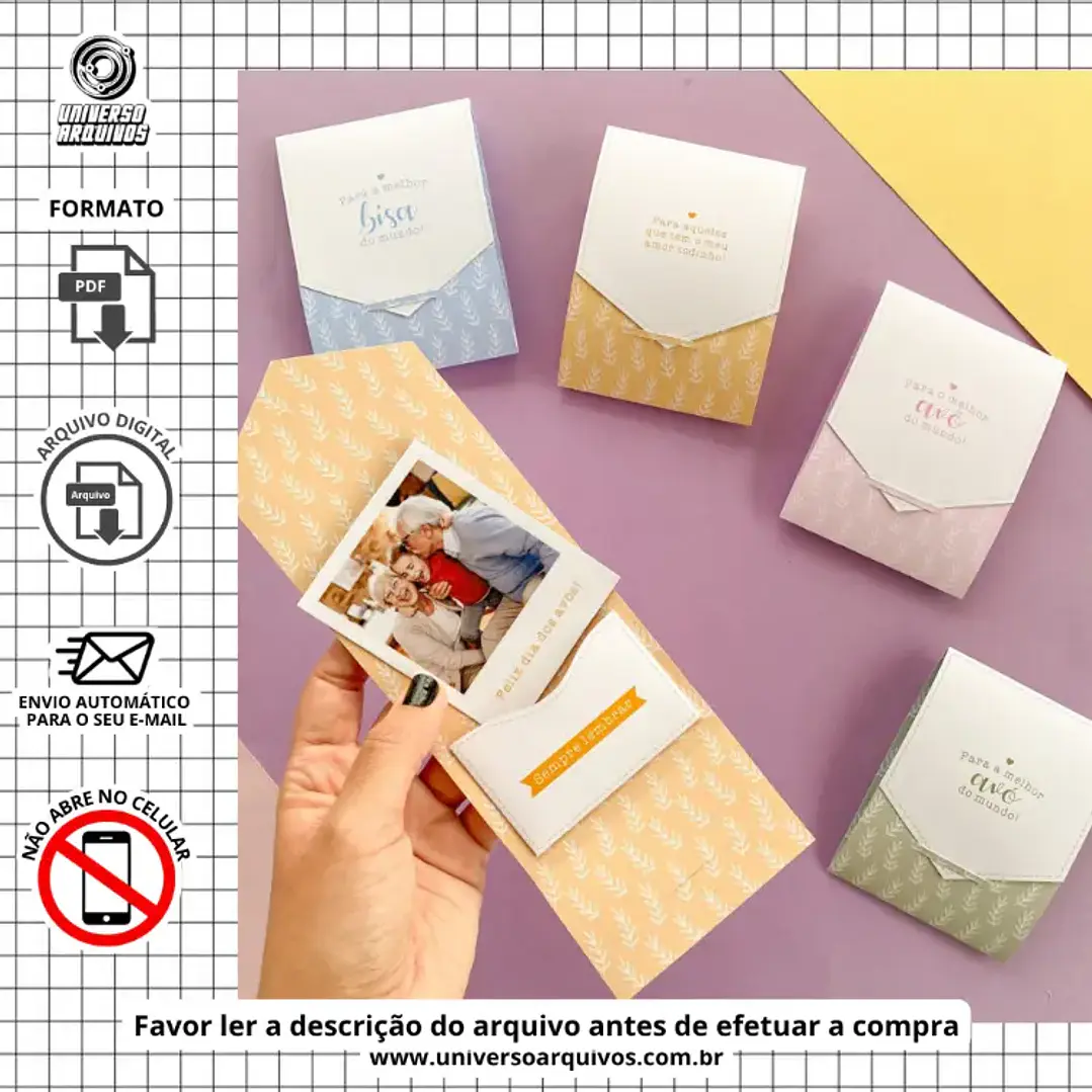 Arquivo Digital Caixa imã dia dos Avós (Leia a Descrição) 1