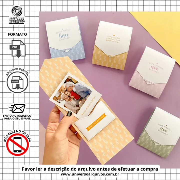 Arquivo Digital Caixa imã dia dos Avós (Leia a Descrição) 1