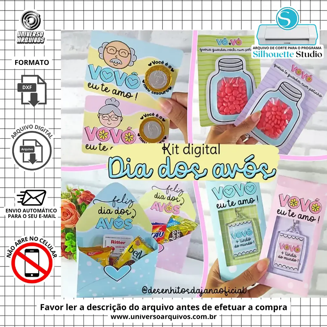 Arquivo Digital Kit dia dos Avós (Leia a Descrição) 1