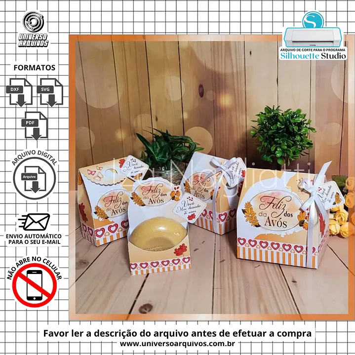 Arquivo de Corte Kits Mimos dia dos Avós (Leia a Descrição) 1