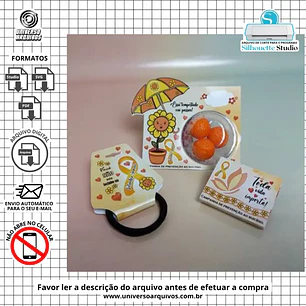 Arquivo de Corte Kit Mimos Setembro Amarelo (Leia a Descrição)