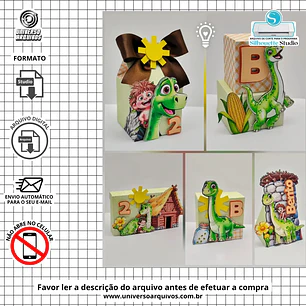 Arquivo de Corte O Bom Dinossauro (Leia a Descrição)