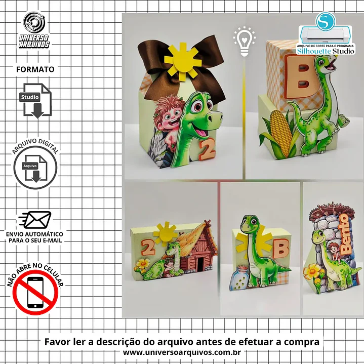 Arquivo de Corte O Bom Dinossauro (Leia a Descrição) 1