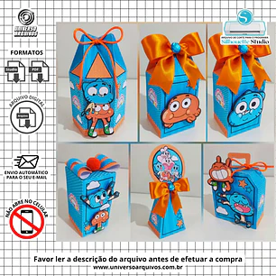 Arquivo de Corte Gumball (Leia a Descrição)