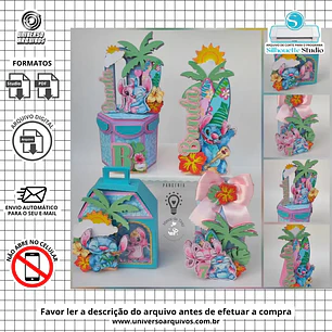 Arquivo de Corte Stitch e Angel (Leia a Descrição)