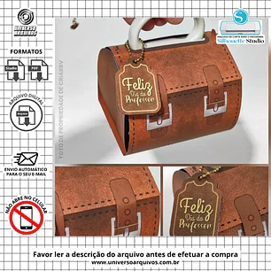 Arquivo de Corte Porta Caneca Dia dos Professores (Leia a Descrição)