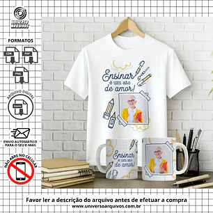 Arquivo Digital Camisas Dia dos Pais (Leia a Descrição)