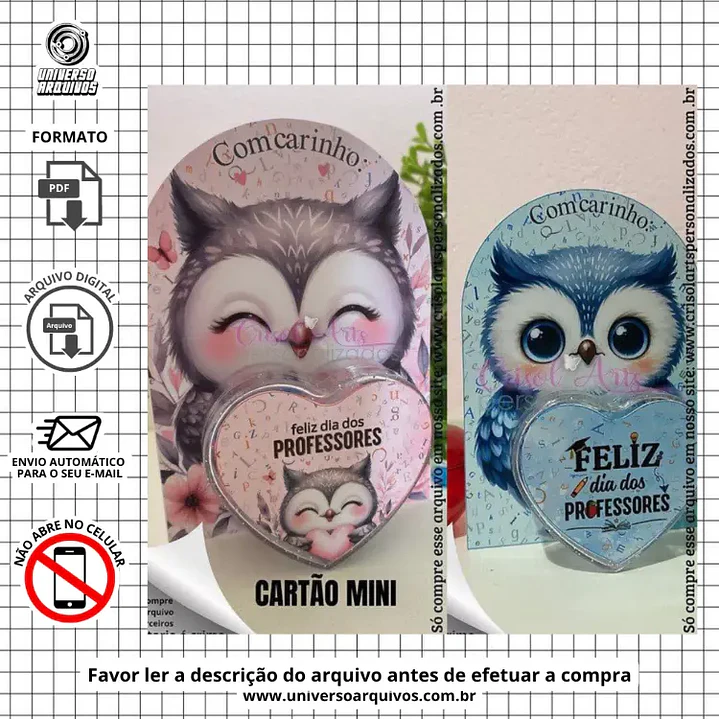 Arquivo de Corte Card Coração Dia dos Professores (Leia a Descrição) 1
