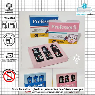 Arquivo de Corte Caixa Bis Dia dos Professores (Leia a Descrição)