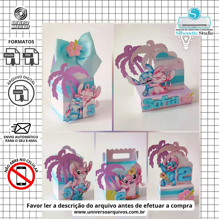 Arquivo de Corte Stitch (Leia a Descrição) 1