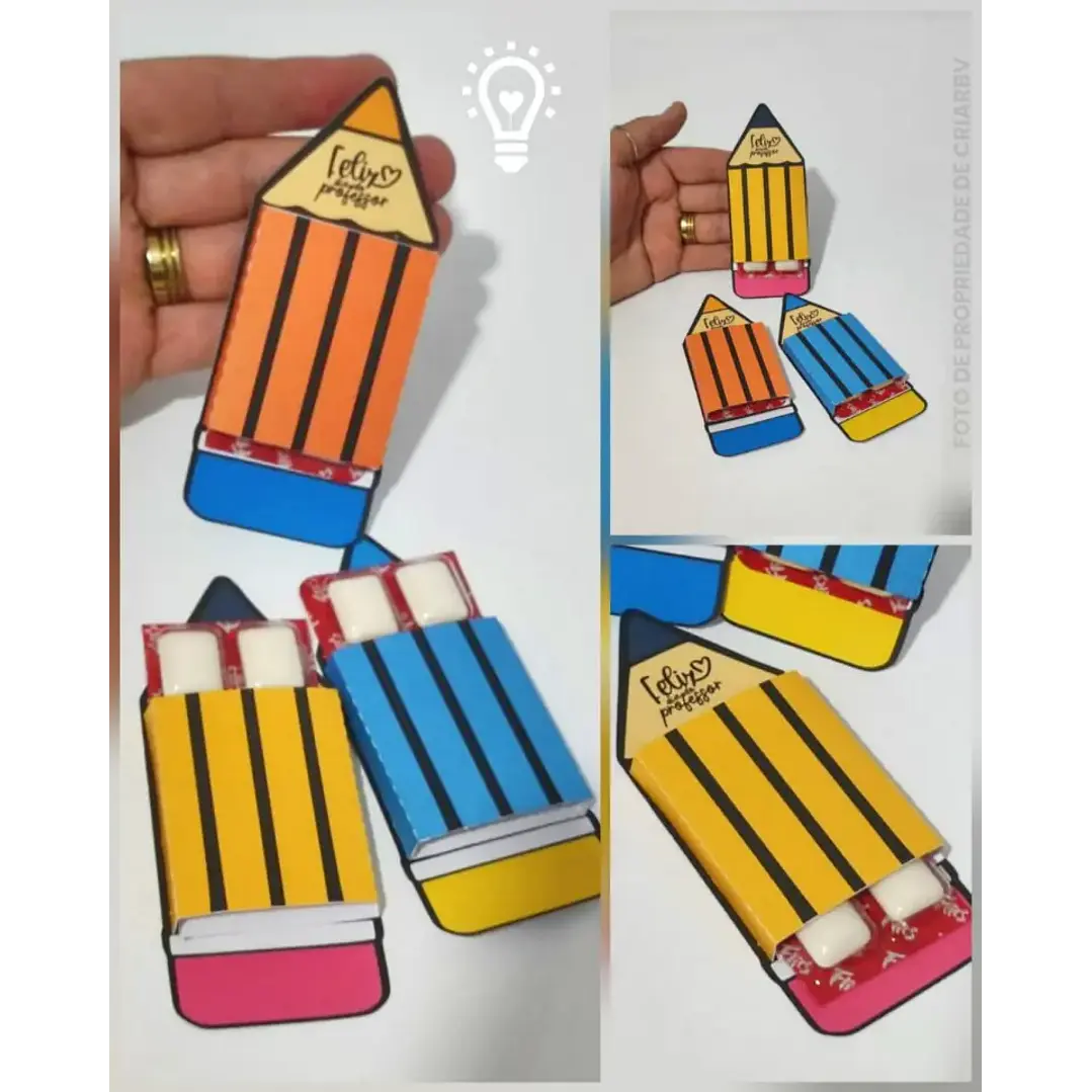 Arquivo de Corte Card Pastilhas Dia dos Professores (Leia a Descrição) 1