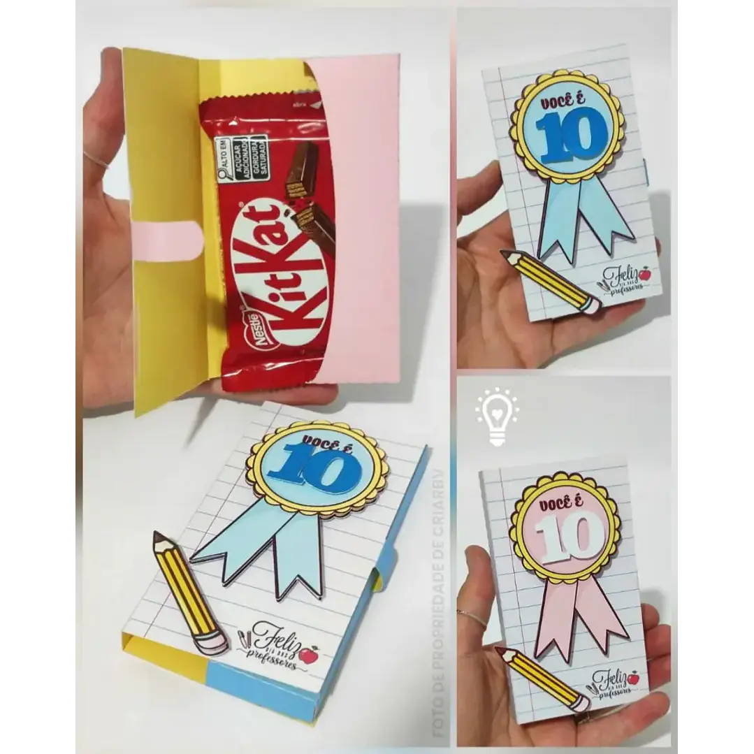 Arquivo de Corte Porta Kit kat Dia dos Professores (Leia a Descrição) 1