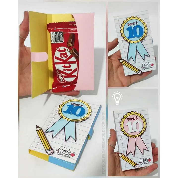 Arquivo de Corte Porta Kit kat Dia dos Professores (Leia a Descrição) 1