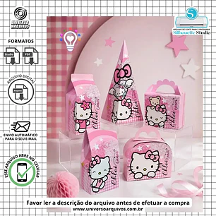 Arquivo de Corte Hello Kitty (Leia a Descrição)