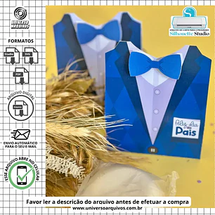 Arquivo de Corte Porta Sabonete  Dia dos Pais (Leia a Descrição)