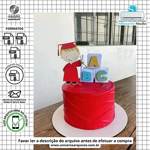 Arquivo de Corte Topo FORMATURA ABC (Leia a Descrição)