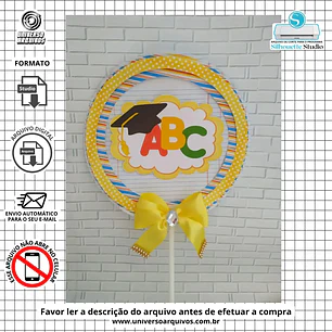 Arquivo de Corte Topo Formatura (Leia a Descrição)