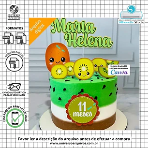 Arquivo de Corte Topo Kiwi (Leia a Descrição)