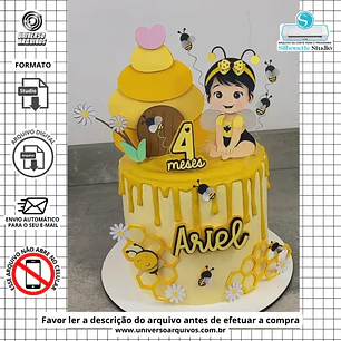 Arquivo de Corte Topo Abelhinha (Leia a Descrição)