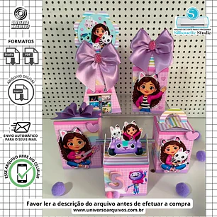 Arquivo de Corte A Casa Mágica da Gaby (Leia a Descrição)