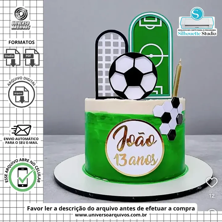 Arquivo de Corte Topo Futebol 1