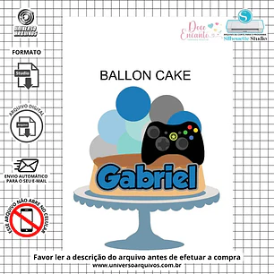 Arquivo de Corte Topo Vídeo Game (Leia a Descrição)