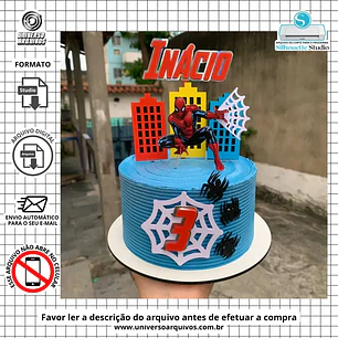 Arquivo de Corte Topo Homem Aranha
