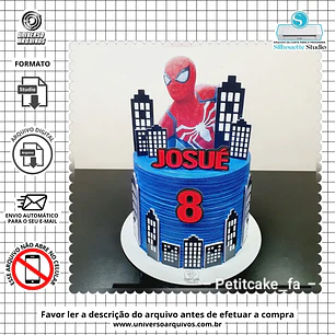 Arquivo de Corte Topo Homem Aranha