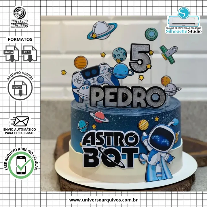 Arquivo de Corte Topo Astro Bot 1