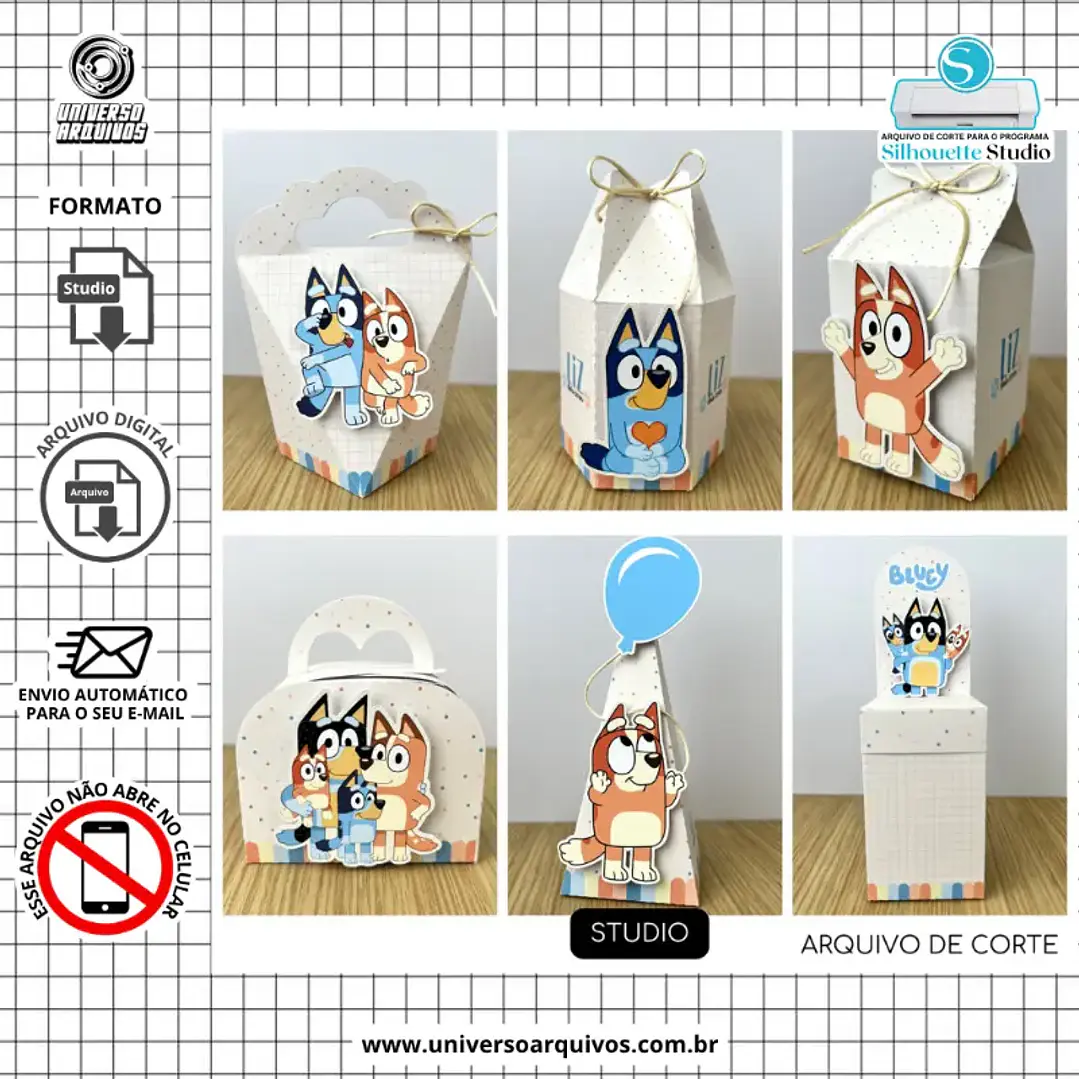 Arquivo de Corte Bluey 1