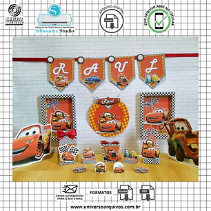 Arquivo de Corte Carros Disney