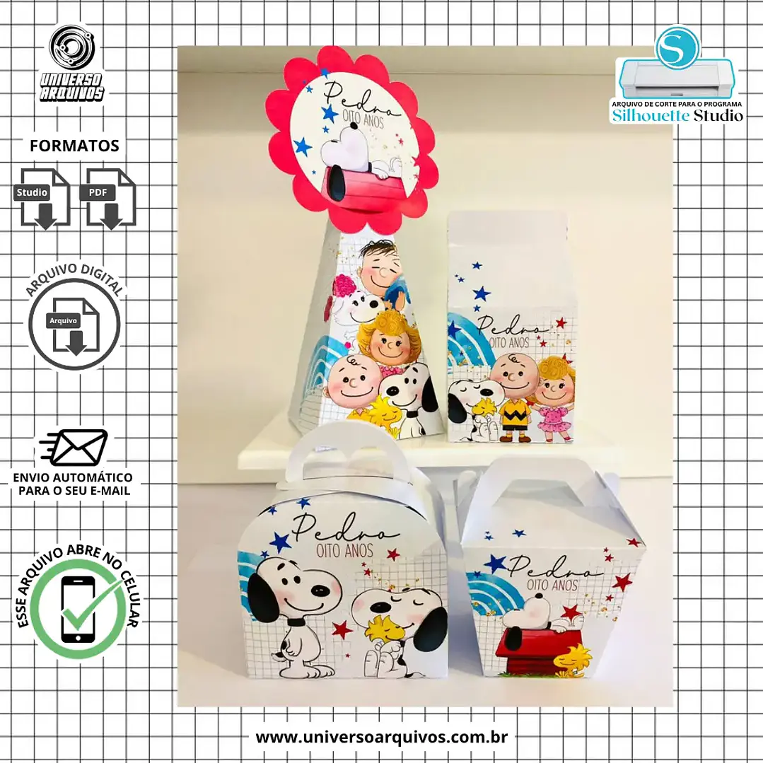 Arquivo de Corte Snoopy 1