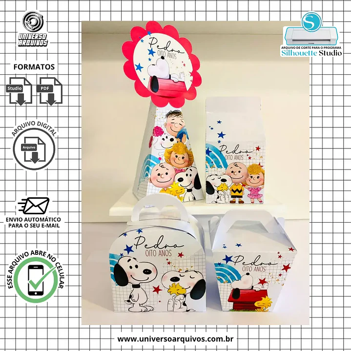 Arquivo de Corte Snoopy 1