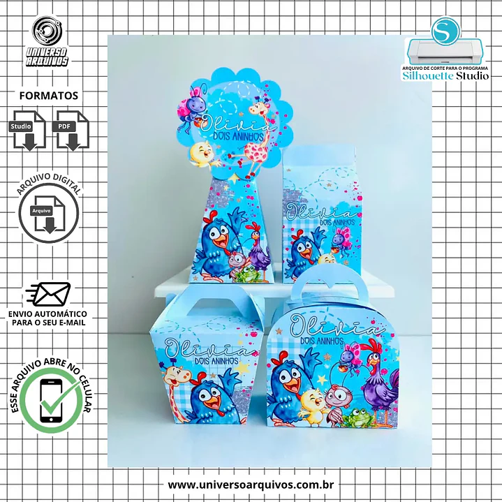 Arquivo de Corte Galinha Pintadinha 1