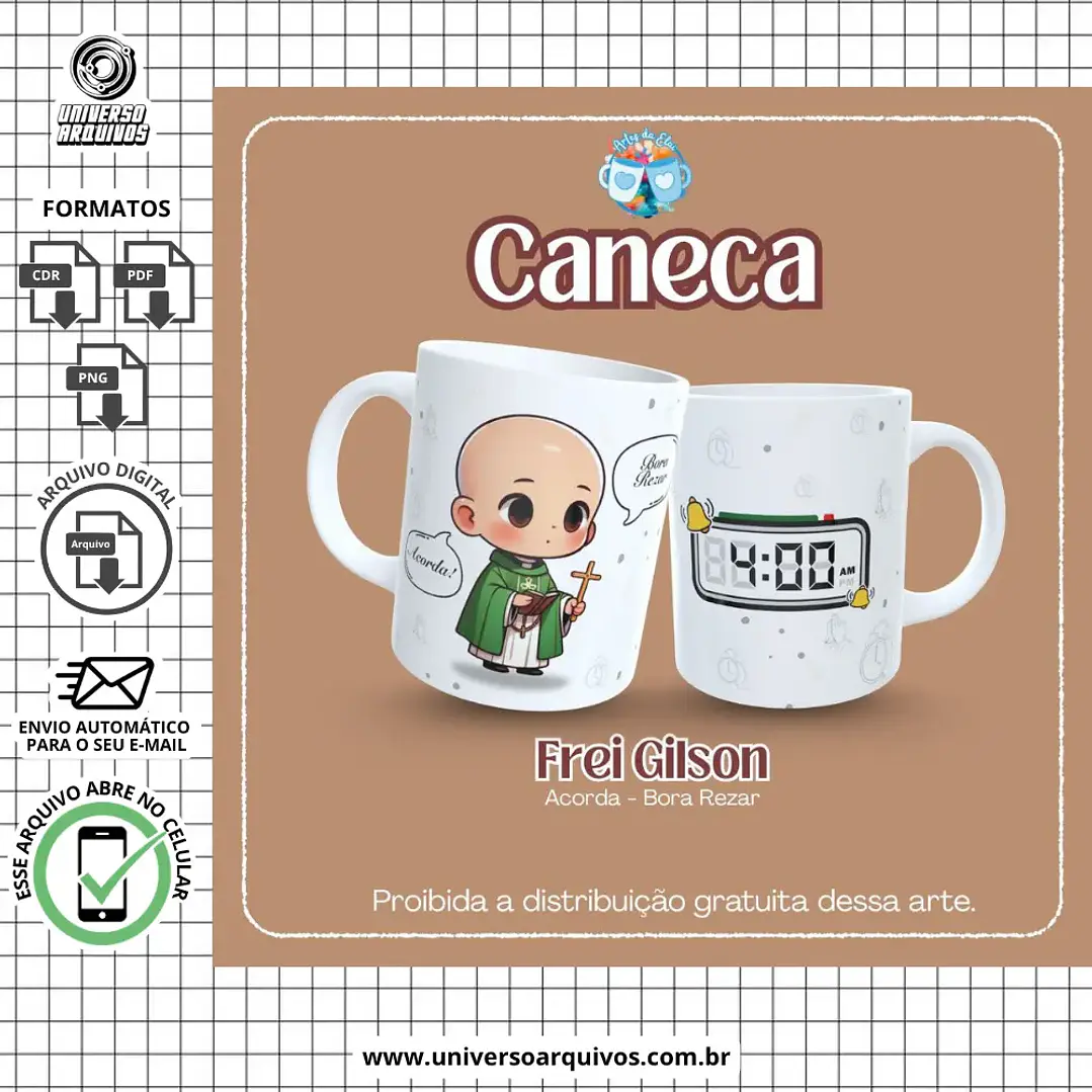 Arquivo Digital Canecas Frei Gilson 1