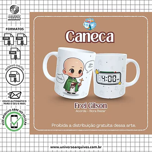 Arquivo Digital Canecas Frei Gilson