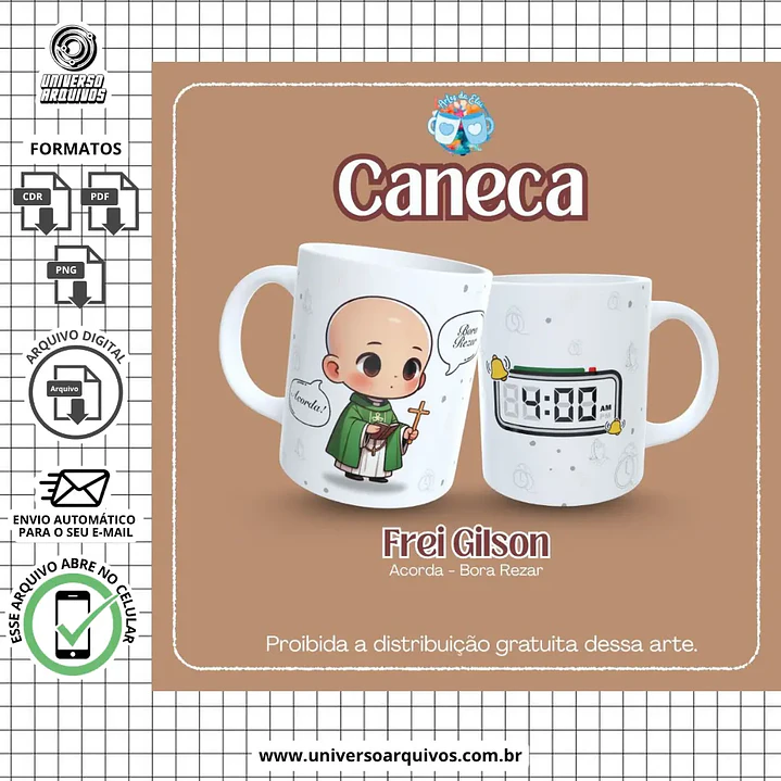 Arquivo Digital Canecas Frei Gilson 1