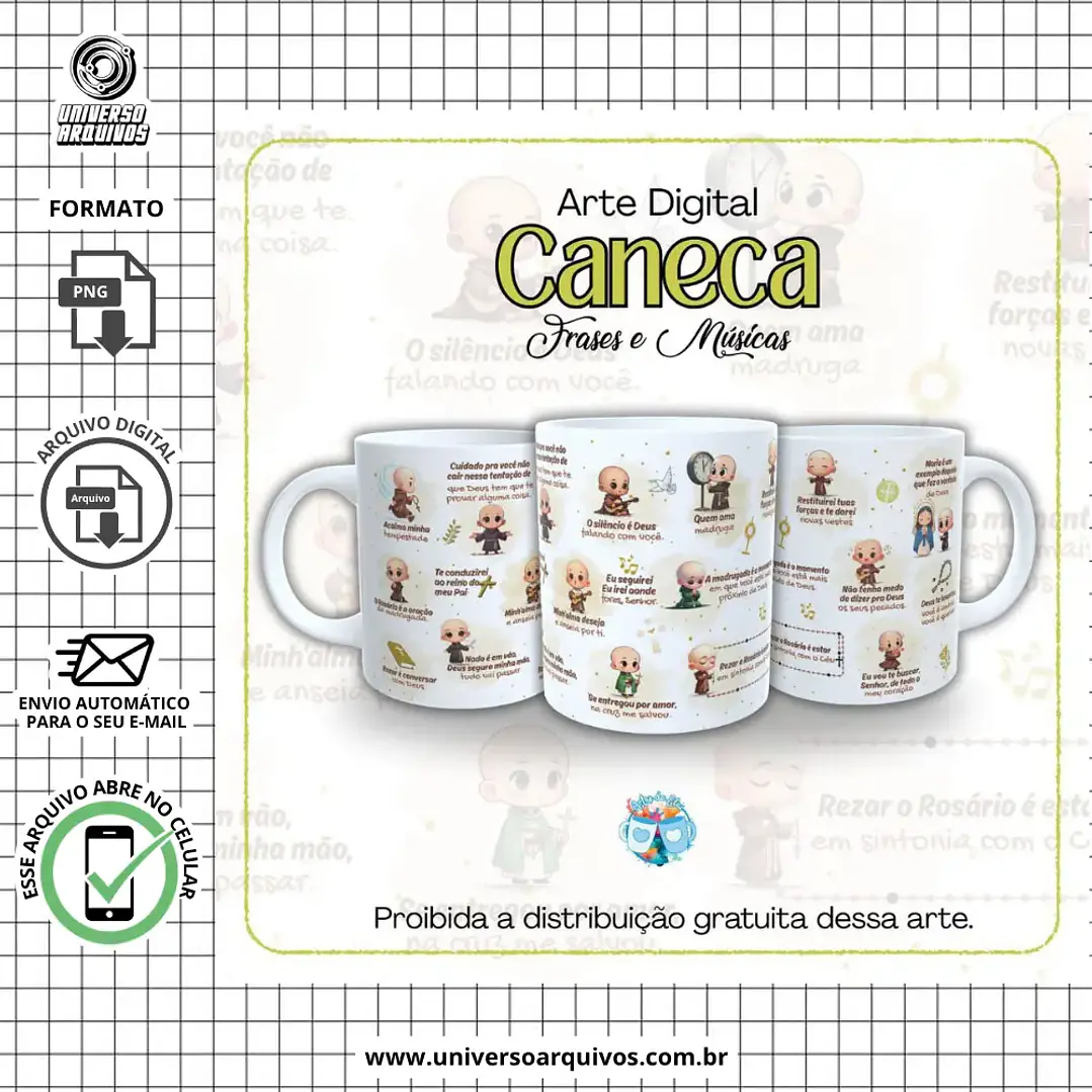 Arquivo Digital Canecas Frei Gilson 1