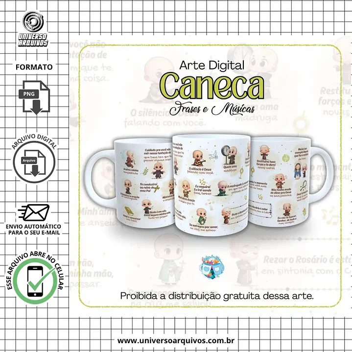 Arquivo Digital Canecas Frei Gilson 1