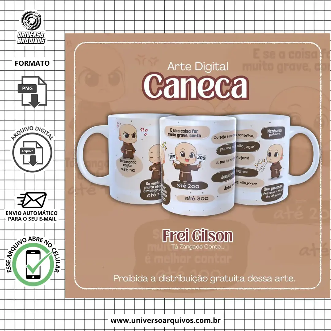 Arquivo Digital Canecas Frei Gilson 1