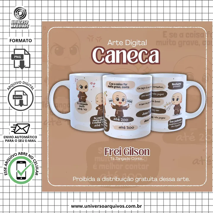 Arquivo Digital Canecas Frei Gilson 1