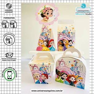 Arquivo de Corte Princesas Disney