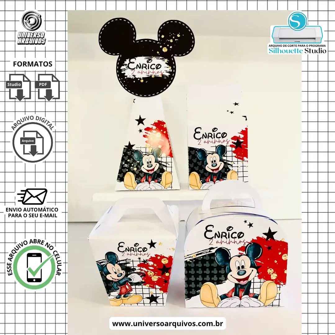 Arquivo de Corte Mickey  1