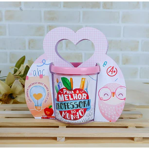 Arquivo de Corte Caixa Caneca Dia dos Professores